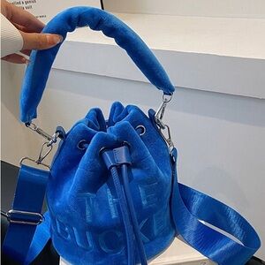 Blue Bucket Bag